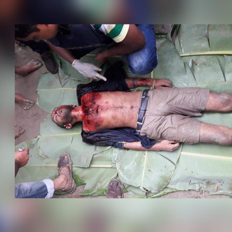 নিহত নয়নের লাশ